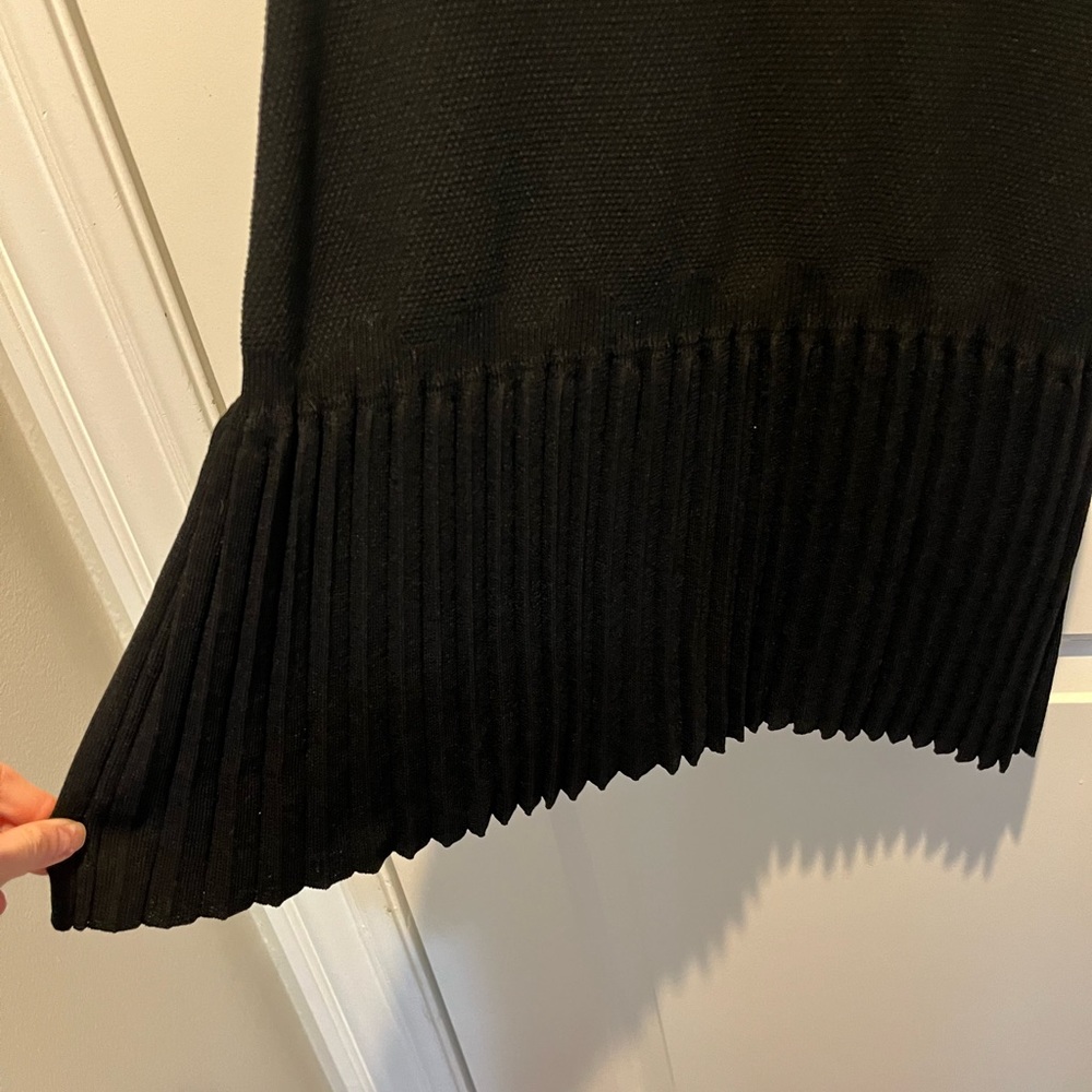 Aqua little black swirl dress - Picture 14 of 16